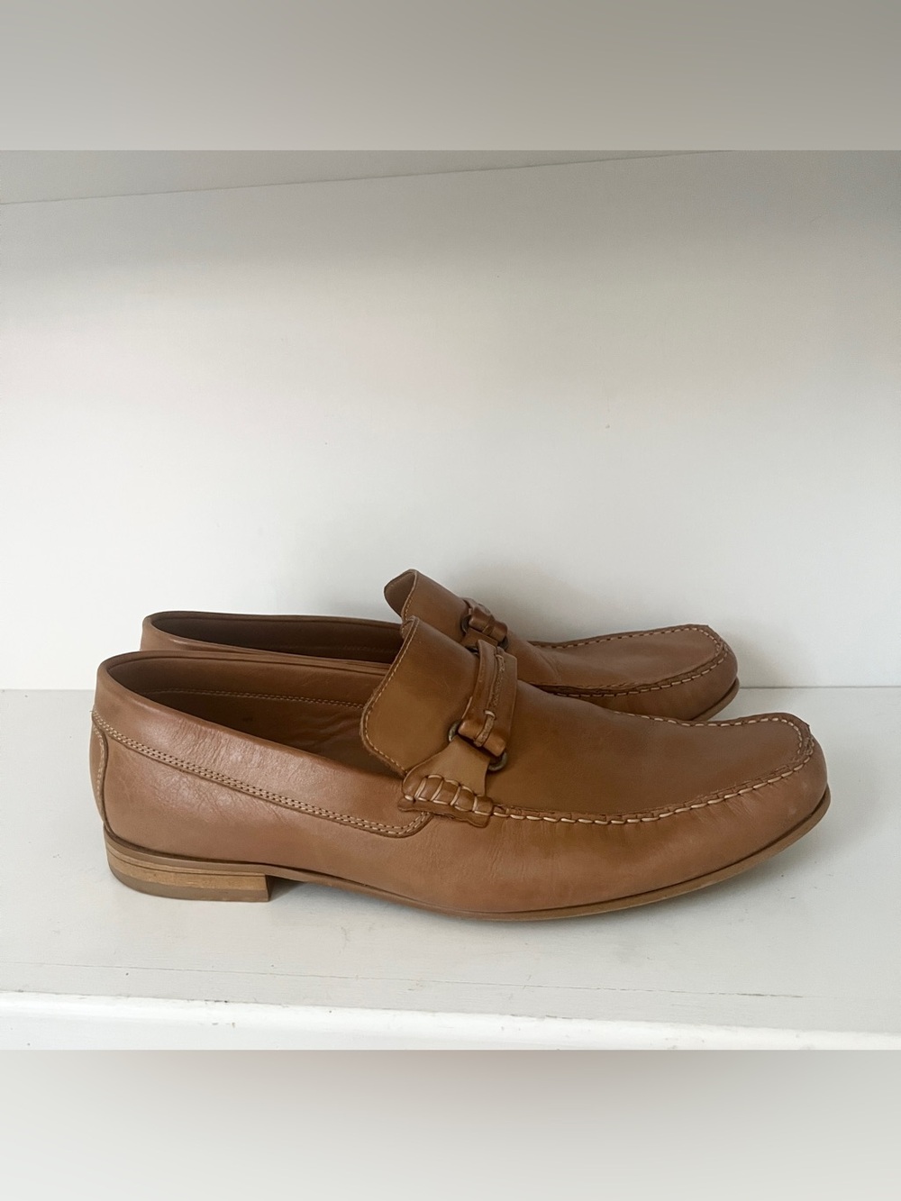 Donald Pliner Donnie Loafers Leather Men’s Size 11 Tan